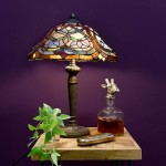 Lampa Tiffany Ø 40x54 cm, Clayre & Eef